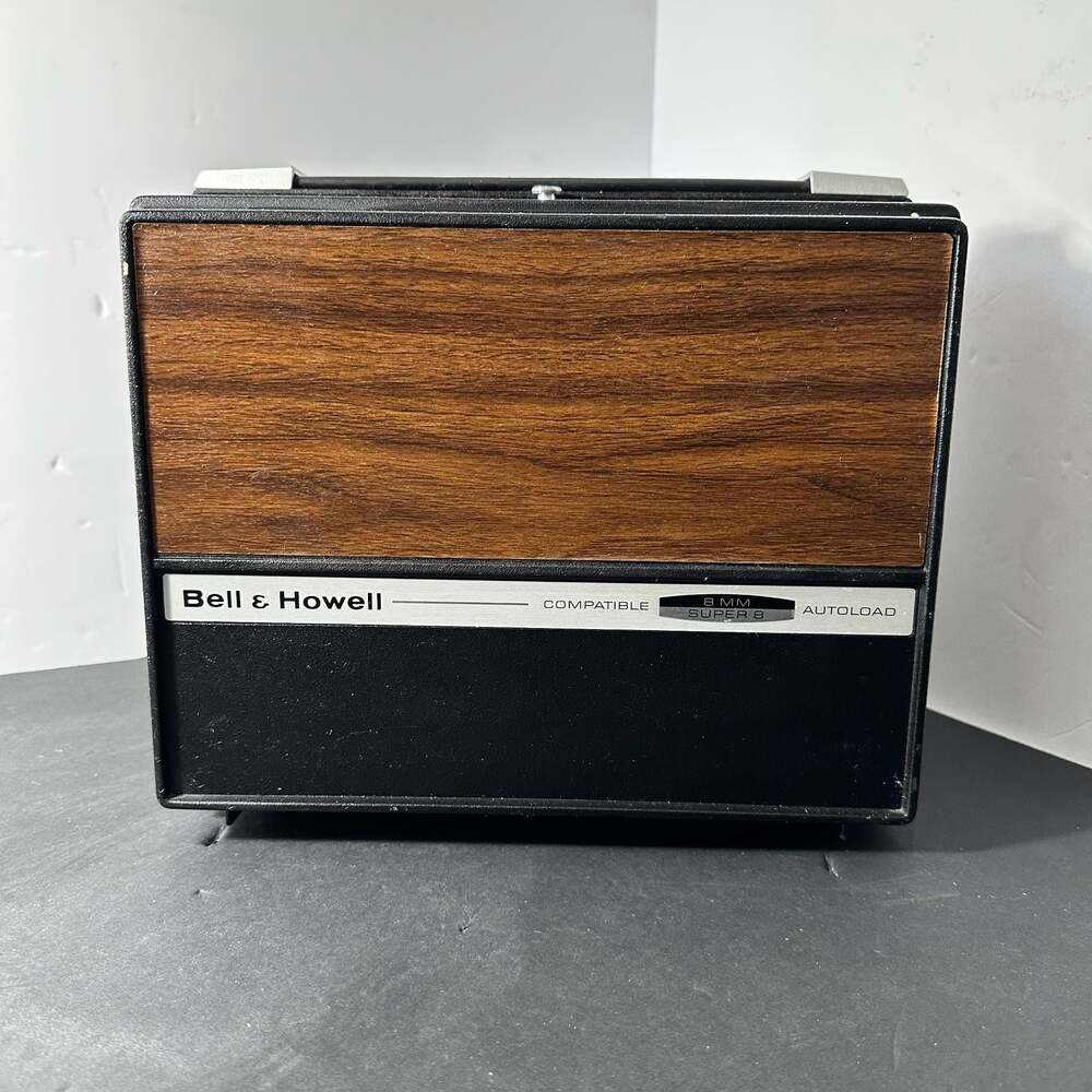 Vintage Bell & Howell Autoload 8mm and Super 8 Movie Projector